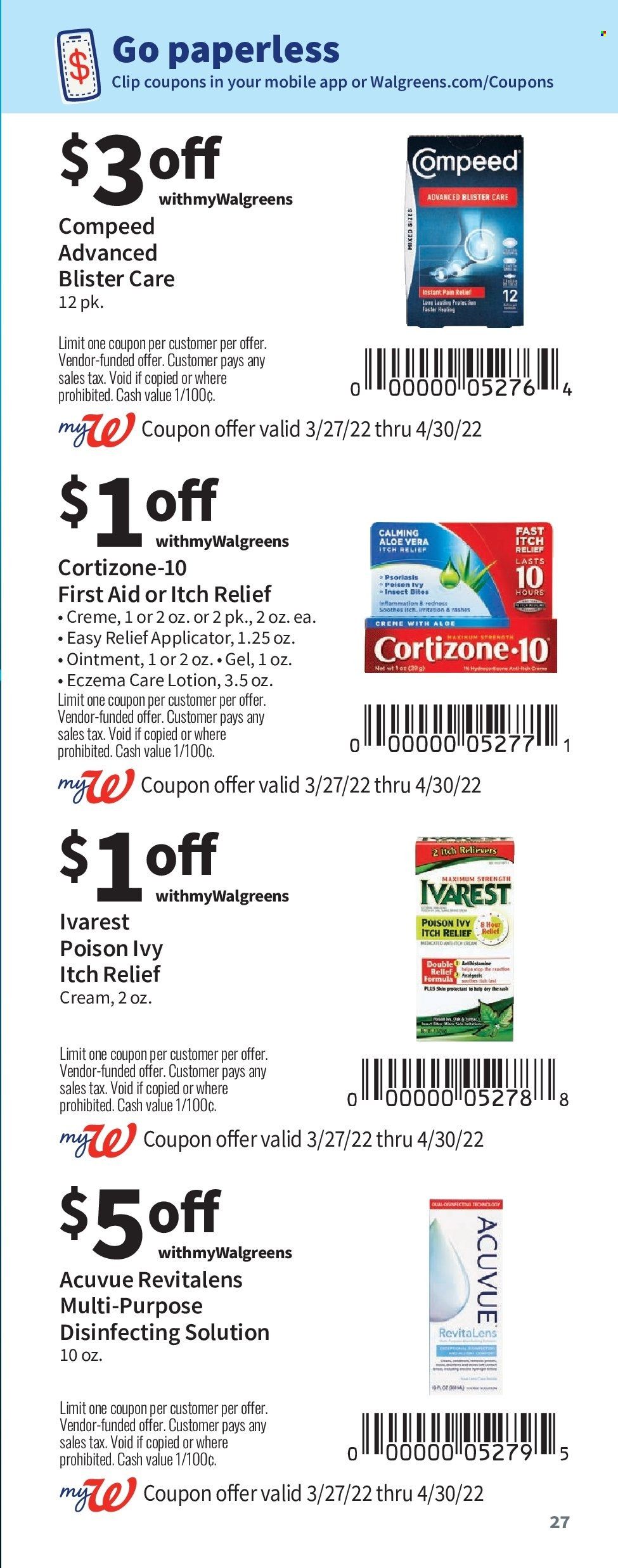 Walgreens Weekly Ad Flyer March 30 to April 6