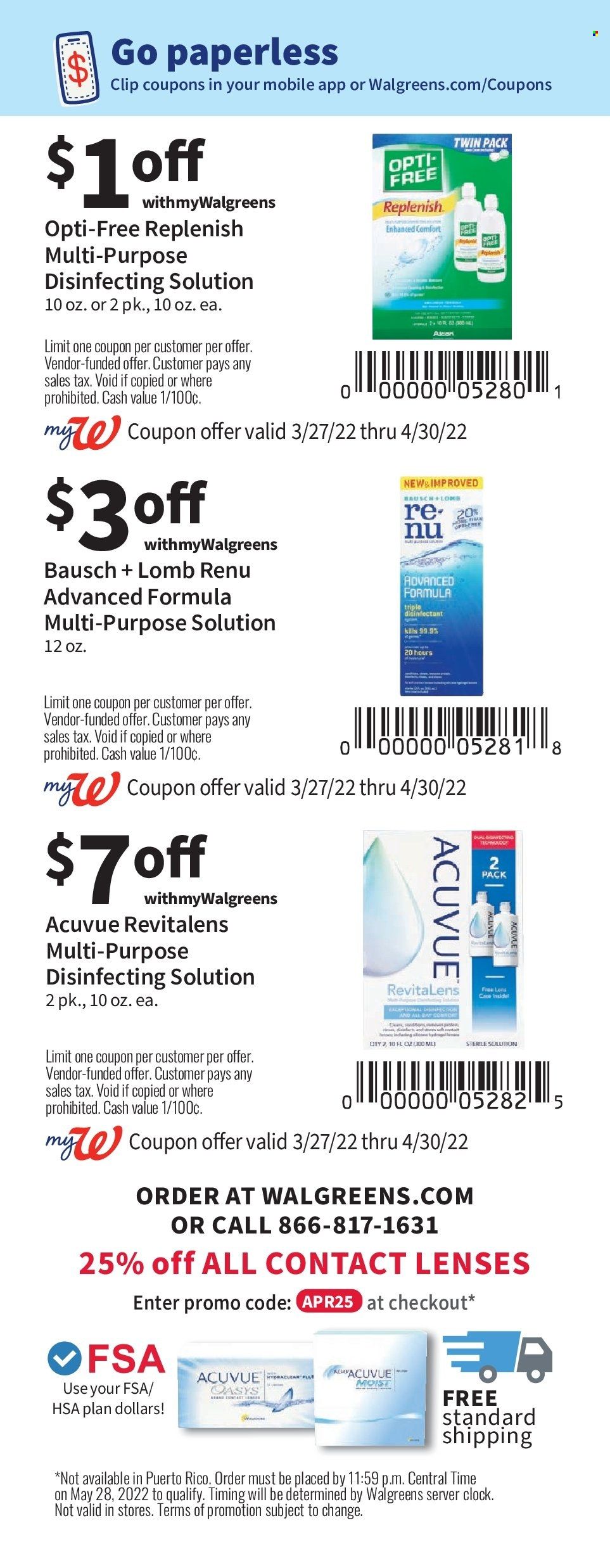 Walgreens Weekly Ad Flyer March 30 to April 6