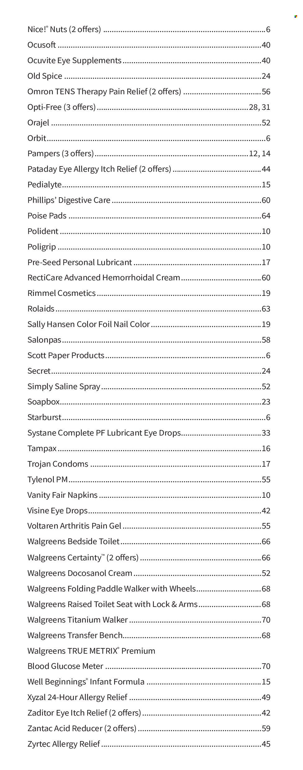 Walgreens Weekly Ad Flyer March 30 to April 6