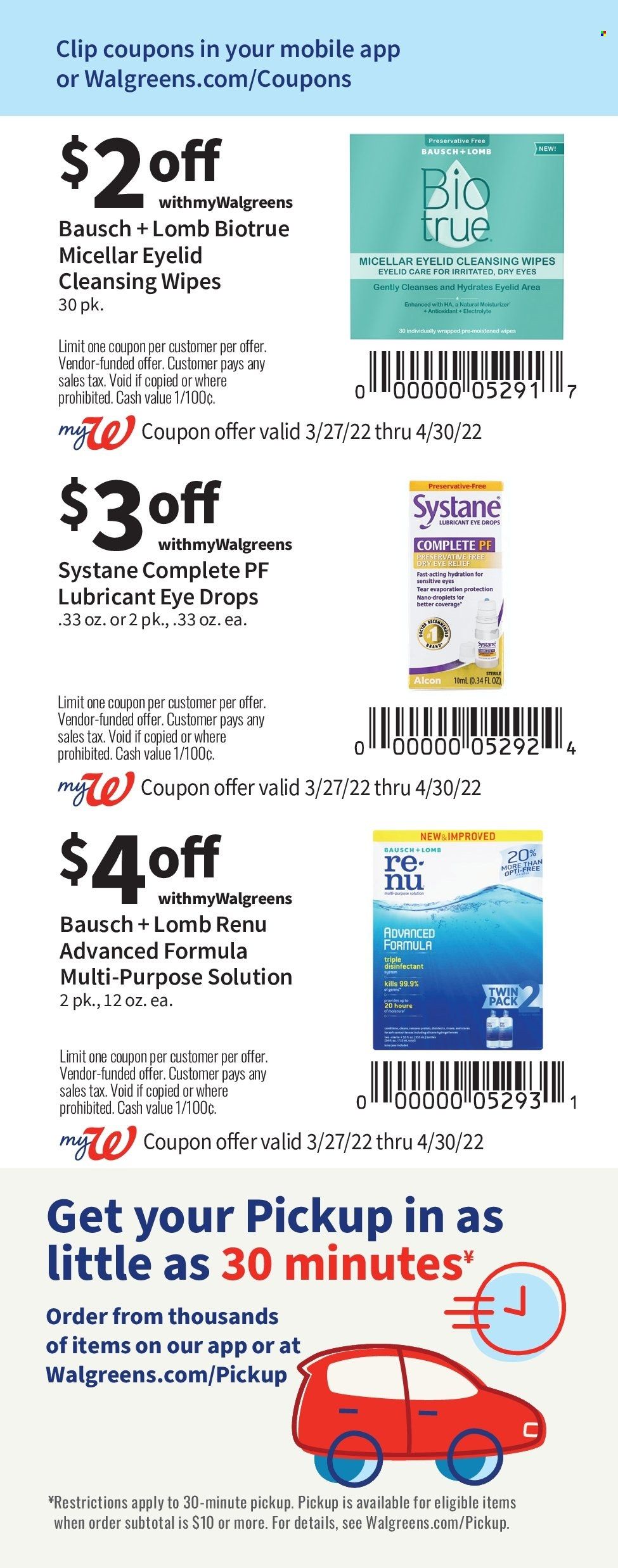 Walgreens Weekly Ad Flyer March 30 to April 6