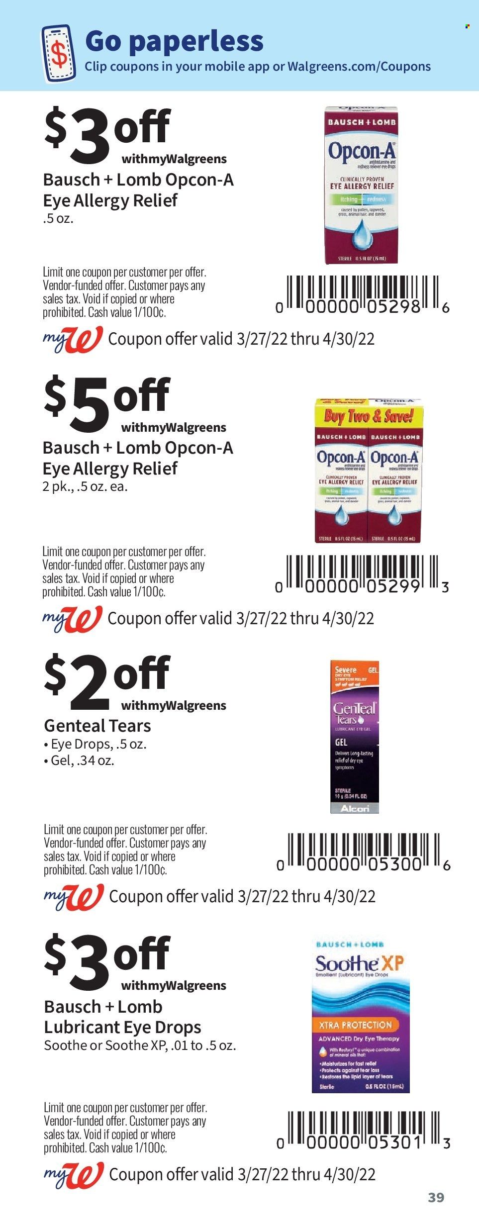 Walgreens Weekly Ad Flyer March 30 to April 6
