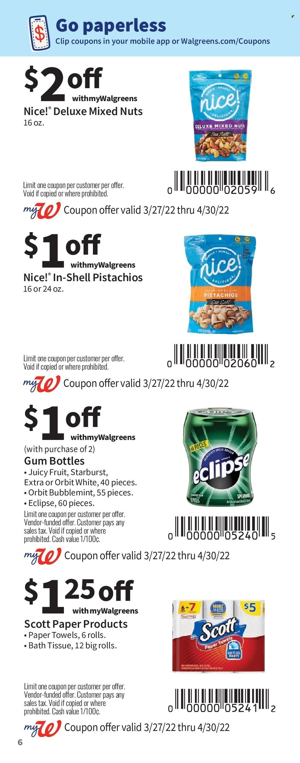 Walgreens Weekly Ad Flyer March 30 to April 6