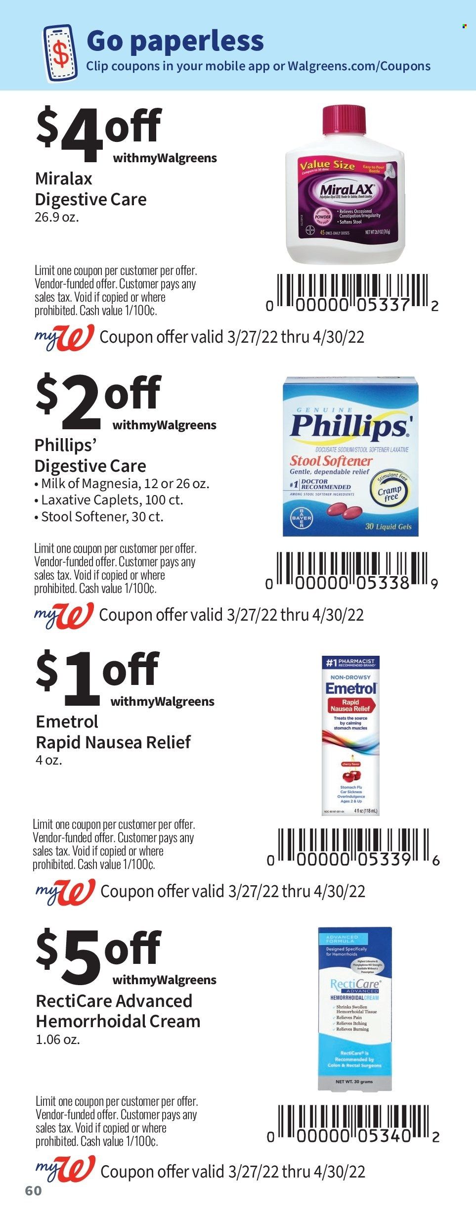 Walgreens Weekly Ad Flyer March 30 to April 6