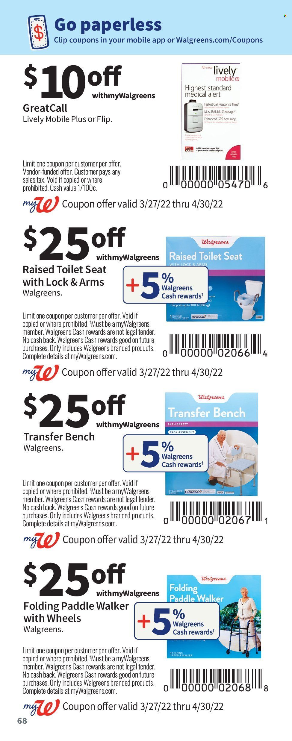Walgreens Weekly Ad Flyer March 30 to April 6