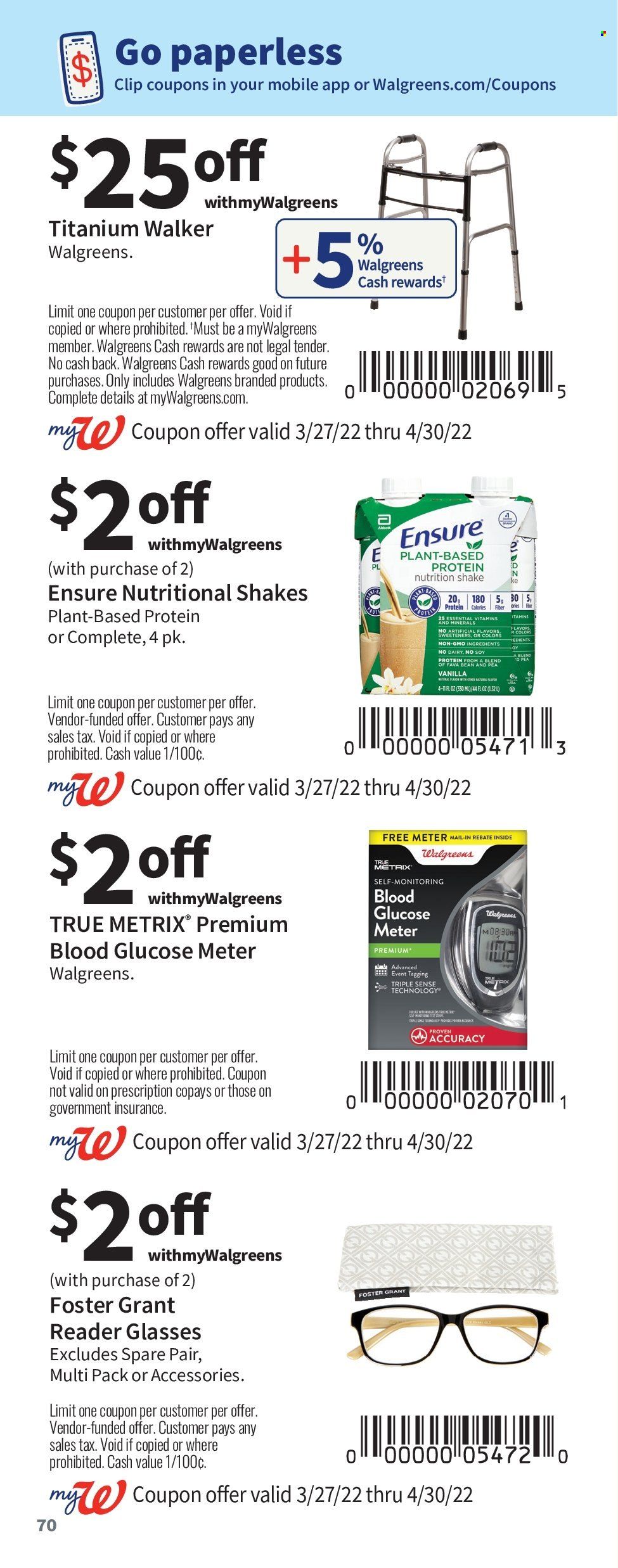 Walgreens Weekly Ad Flyer March 30 to April 6