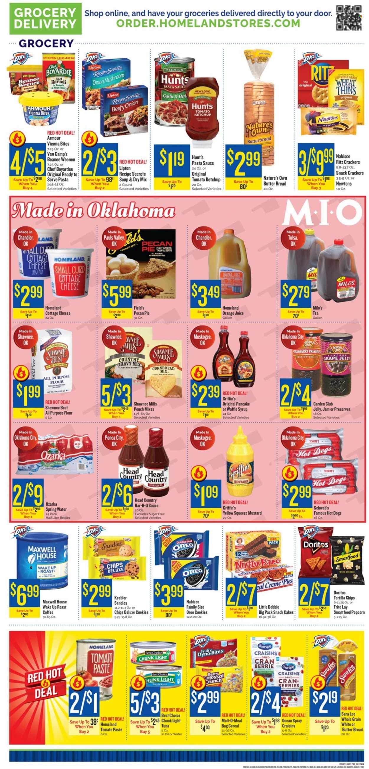 Homeland (OK, TX) Weekly Ad Flyer March 30 to April 6