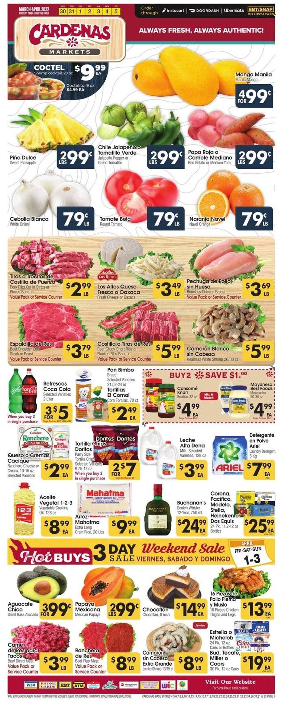 Cardenas (CA, NV) Weekly Ad Flyer March 30 to April 6
