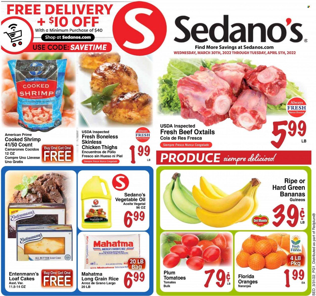 Sedano's (FL) Weekly Ad Flyer March 30 to April 6
