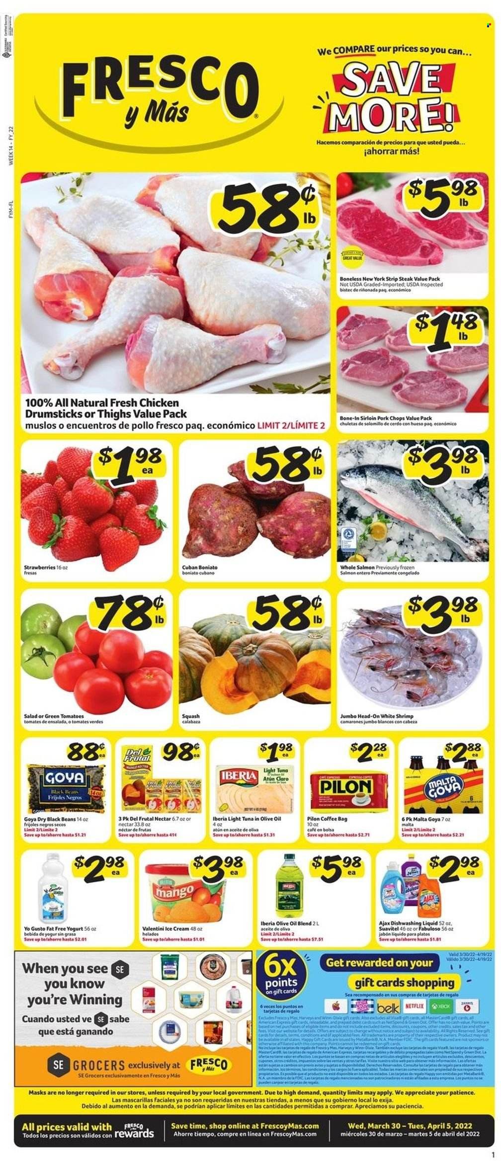 Fresco y Más (FL) Weekly Ad Flyer March 30 to April 6