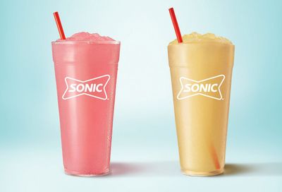 Sonic Drive-in Premiers the New Red Bull Strawberry Apricot Summer Edition Slush