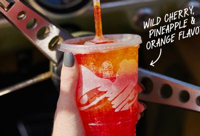 The New Cherry Sunrise Freeze Arrives at Taco Bell