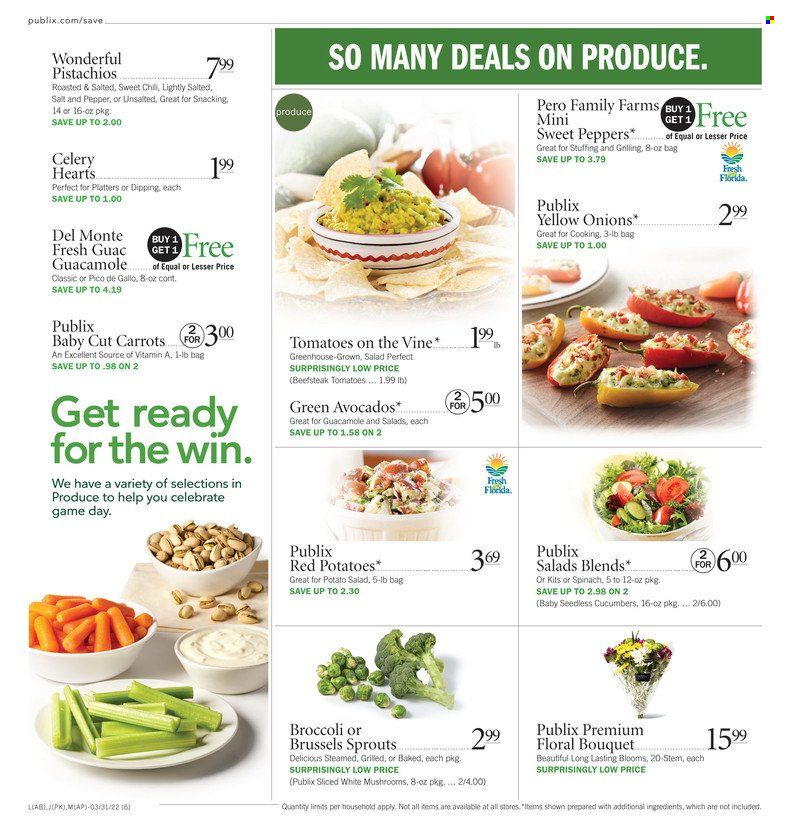 Publix (AL, FL, GA, NC, SC, TN) Weekly Ad Flyer March 31 to April 7