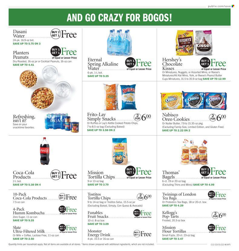 Publix (AL, FL, GA, NC, SC, TN) Weekly Ad Flyer March 31 to April 7