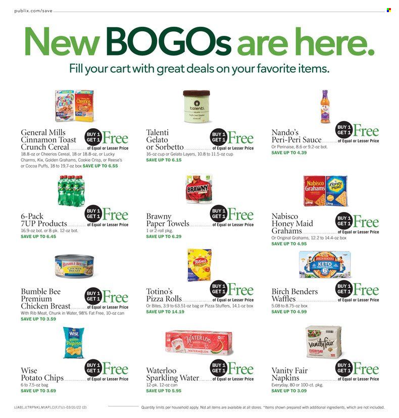Publix (AL, FL, GA, NC, SC, TN) Weekly Ad Flyer March 31 to April 7