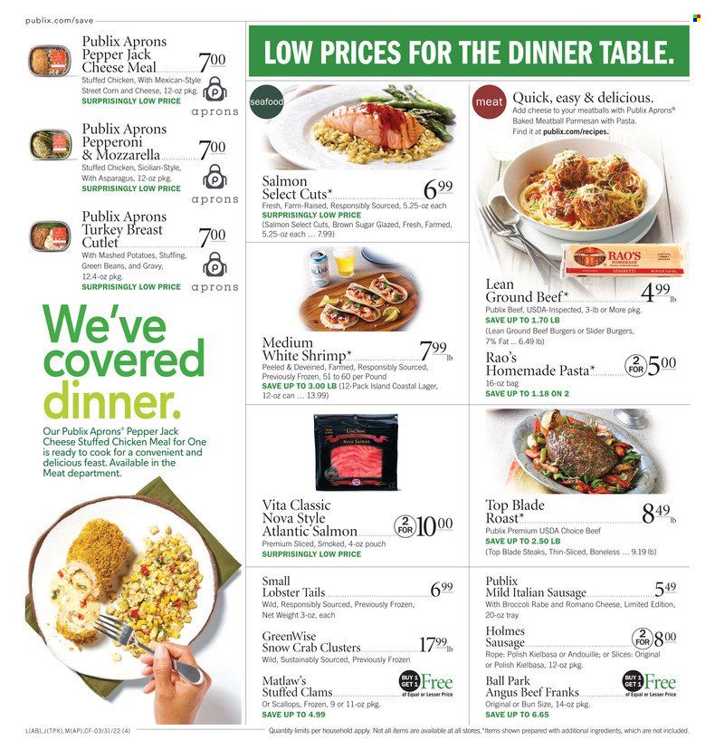 Publix (AL, FL, GA, NC, SC, TN) Weekly Ad Flyer March 31 to April 7