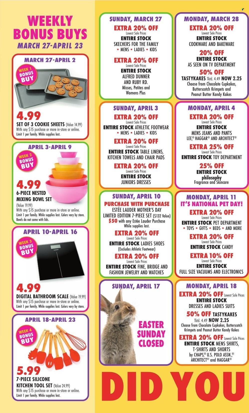 Boscov's (CT, DE, MD, NJ, NY, PA) Weekly Ad Flyer March 31 to April 7
