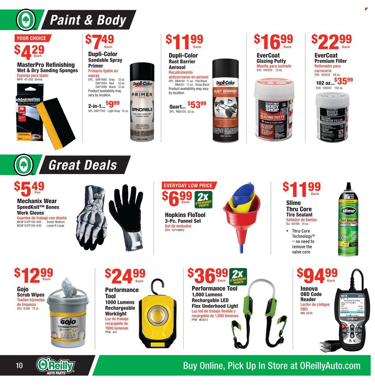 O'Reilly Auto Parts Weekly Ad Flyer March 31 to April 7