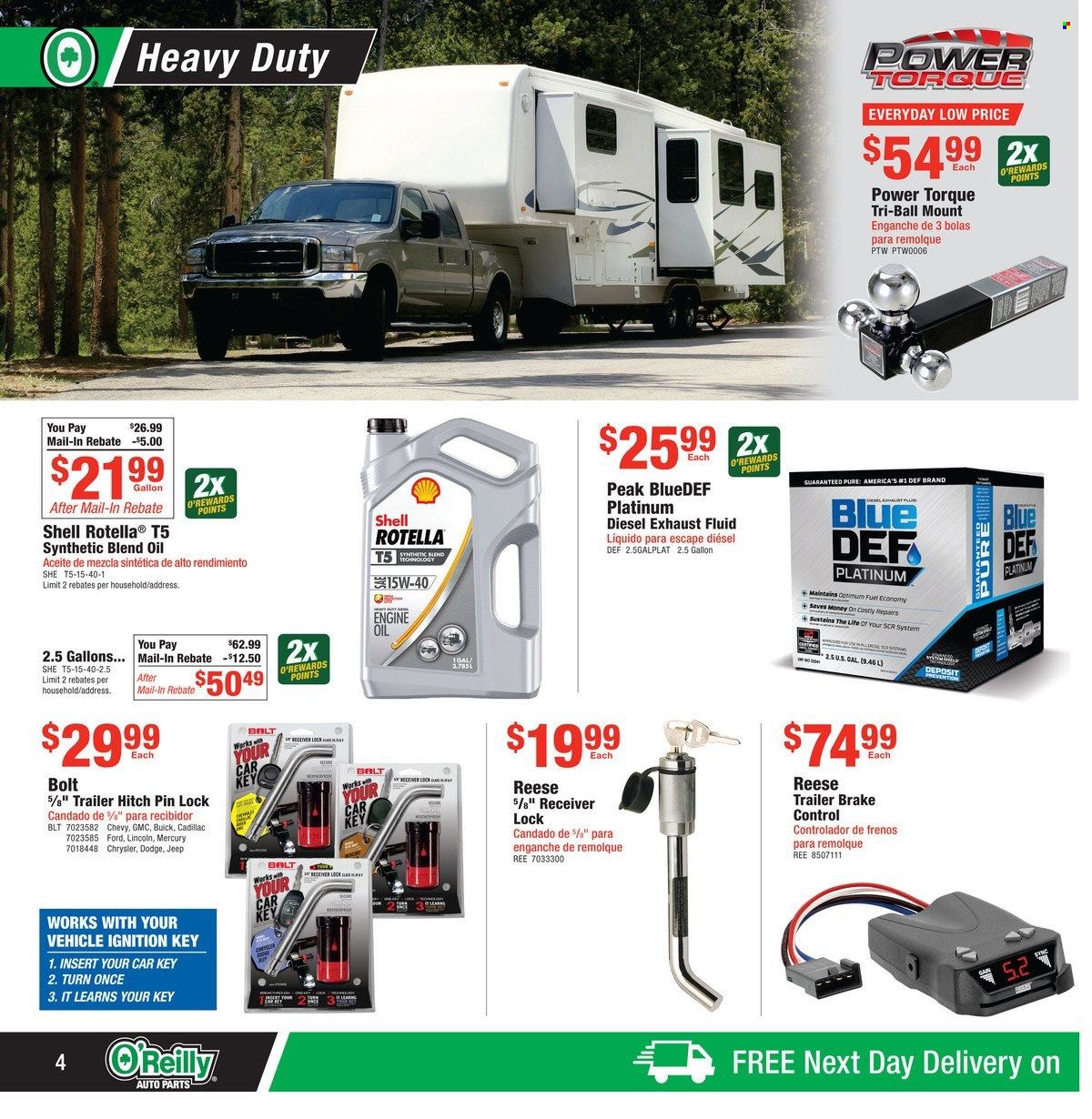 O'Reilly Auto Parts Weekly Ad Flyer March 31 to April 7
