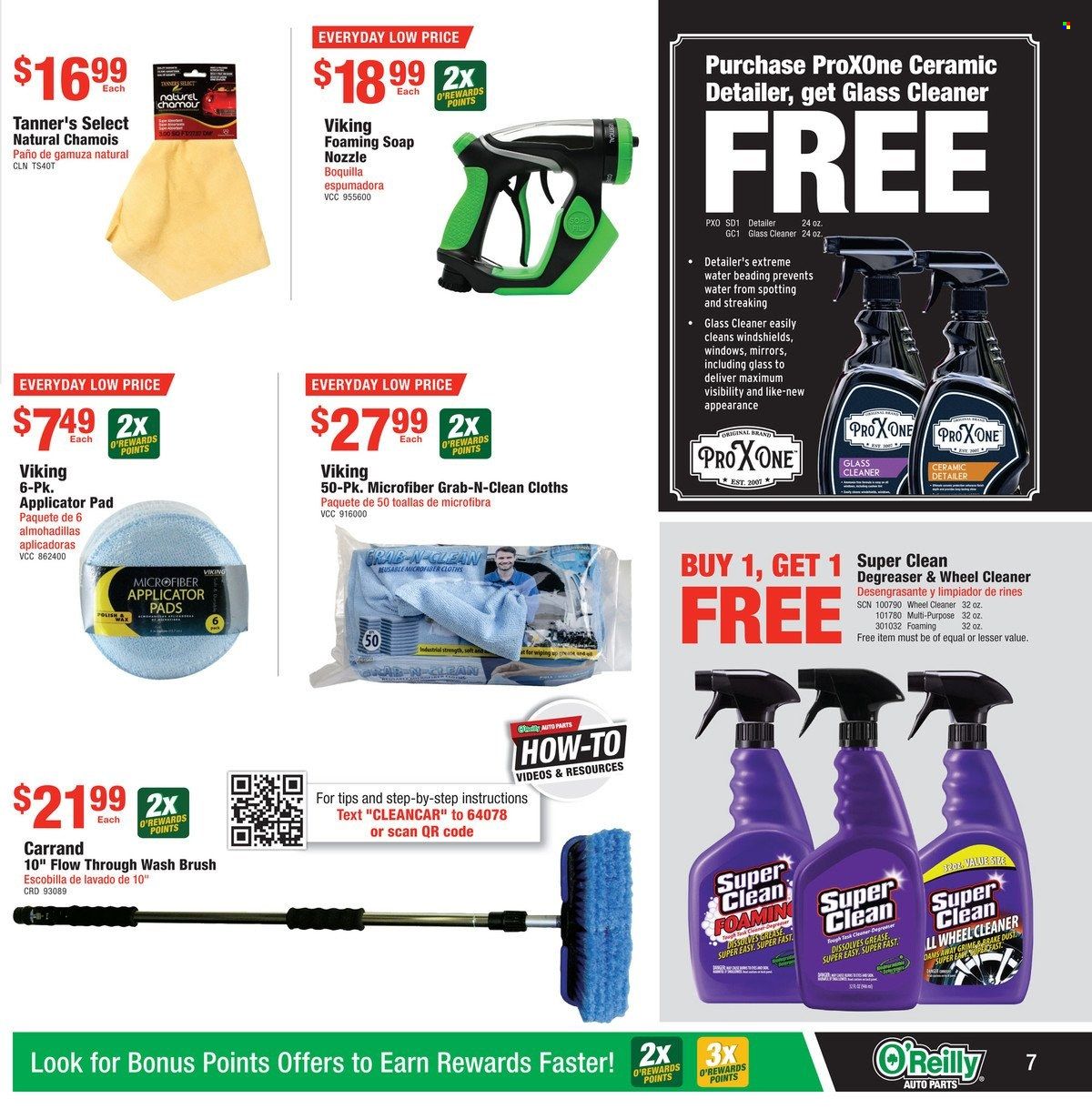 O'Reilly Auto Parts Weekly Ad Flyer March 31 to April 7