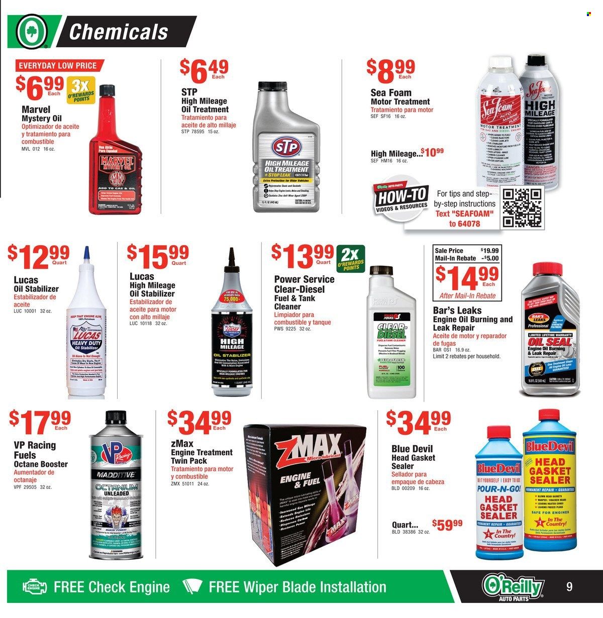O'Reilly Auto Parts Weekly Ad Flyer March 31 to April 7