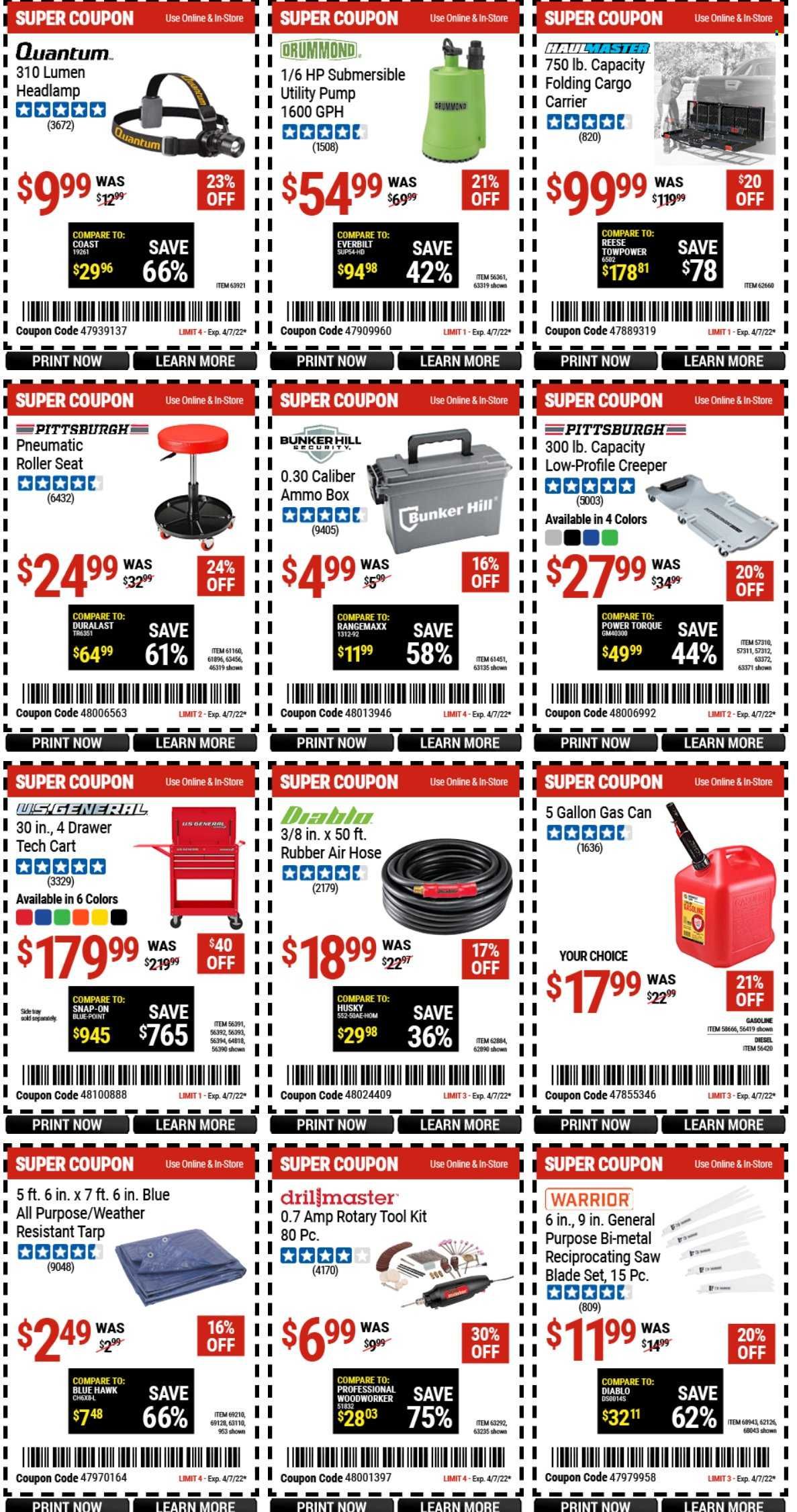 Harbor Freight Weekly Ad Flyer March 31 to April 7