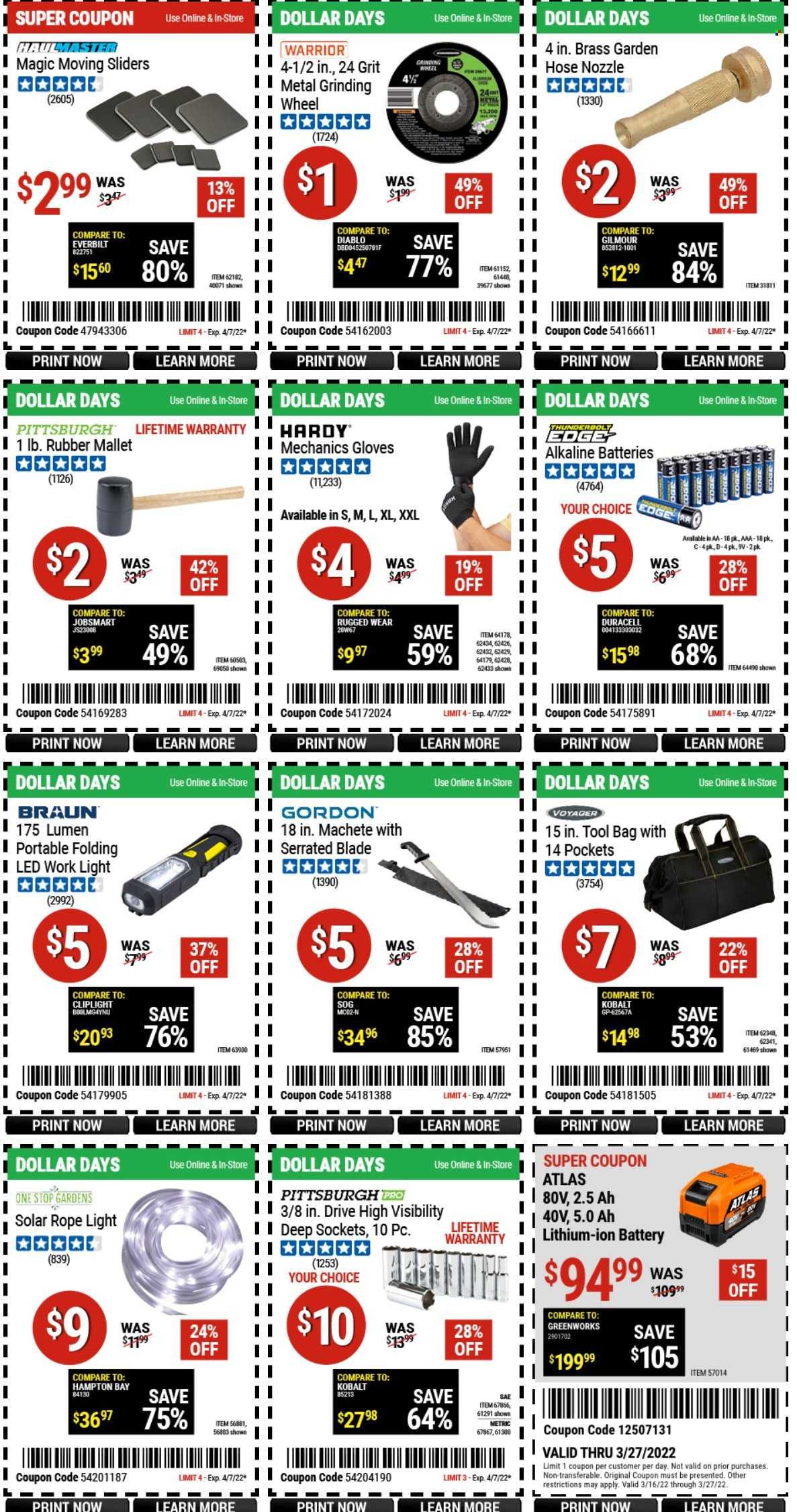 Harbor Freight Weekly Ad Flyer March 31 to April 7