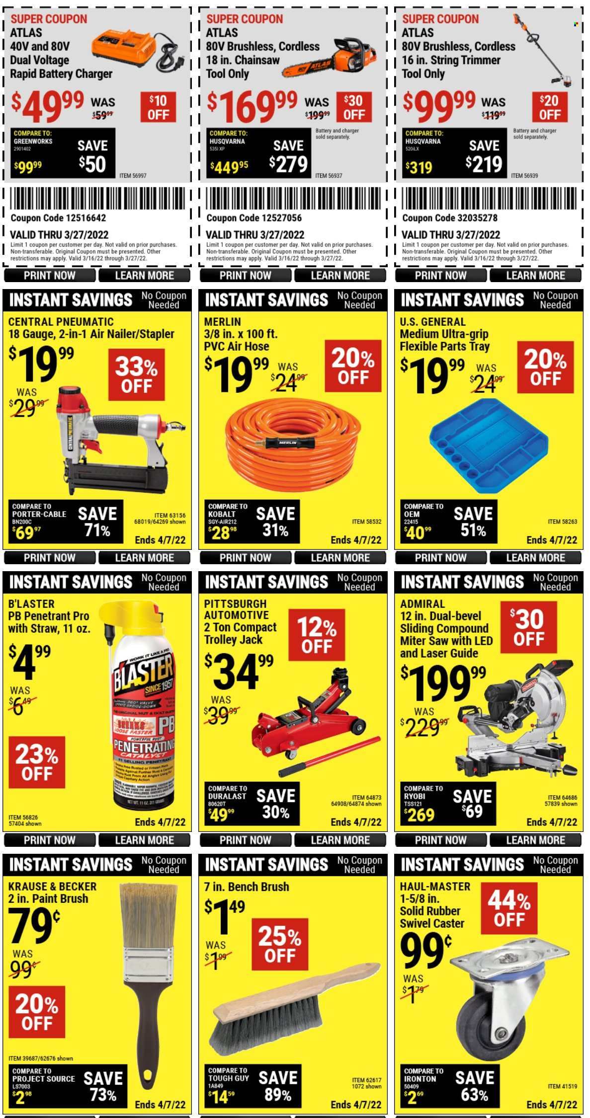Harbor Freight Weekly Ad Flyer March 31 to April 7