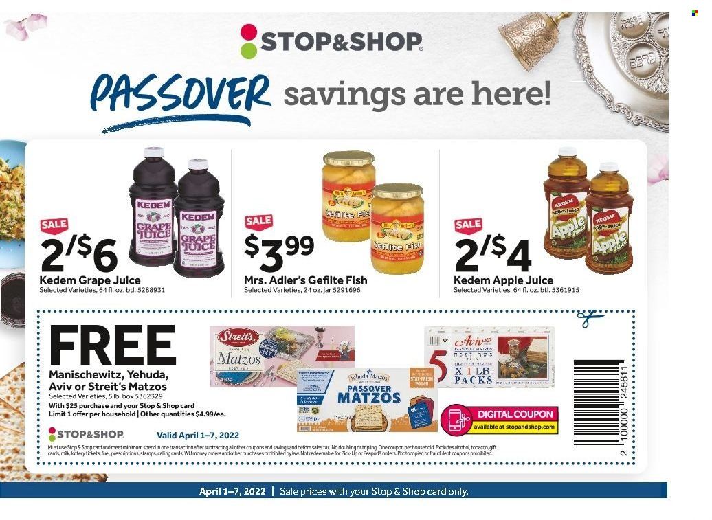 Stop & Shop (NJ) Weekly Ad Flyer March 31 to April 7