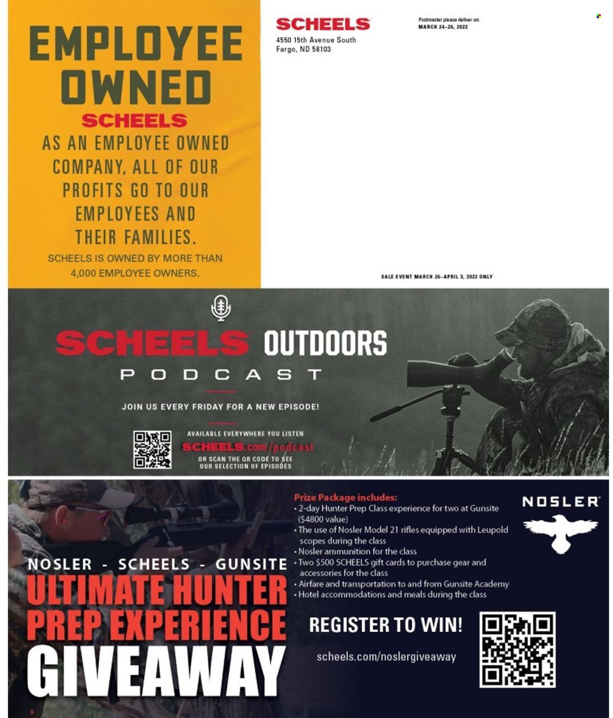 SCHEELS Weekly Ad Flyer March 31 to April 7