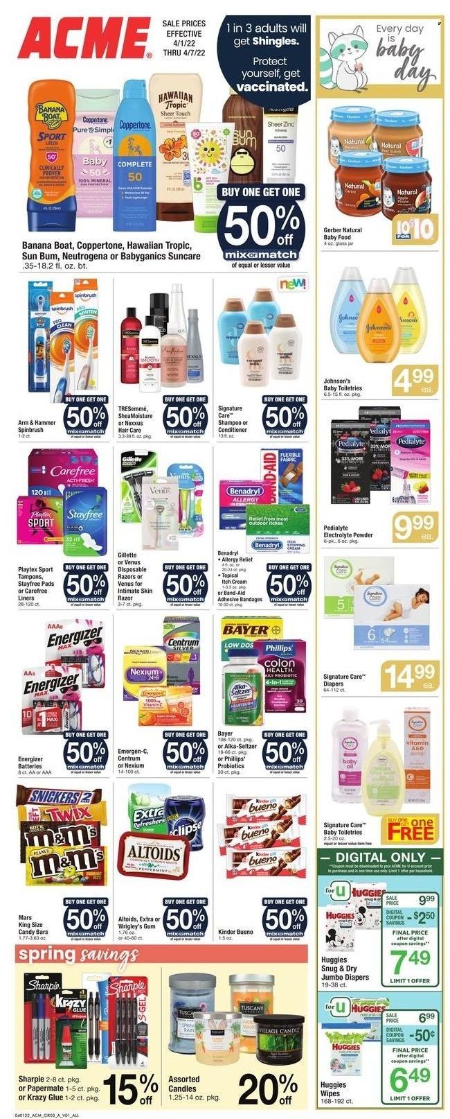 ACME (DE, NJ, NY, PA) Weekly Ad Flyer March 31 to April 7
