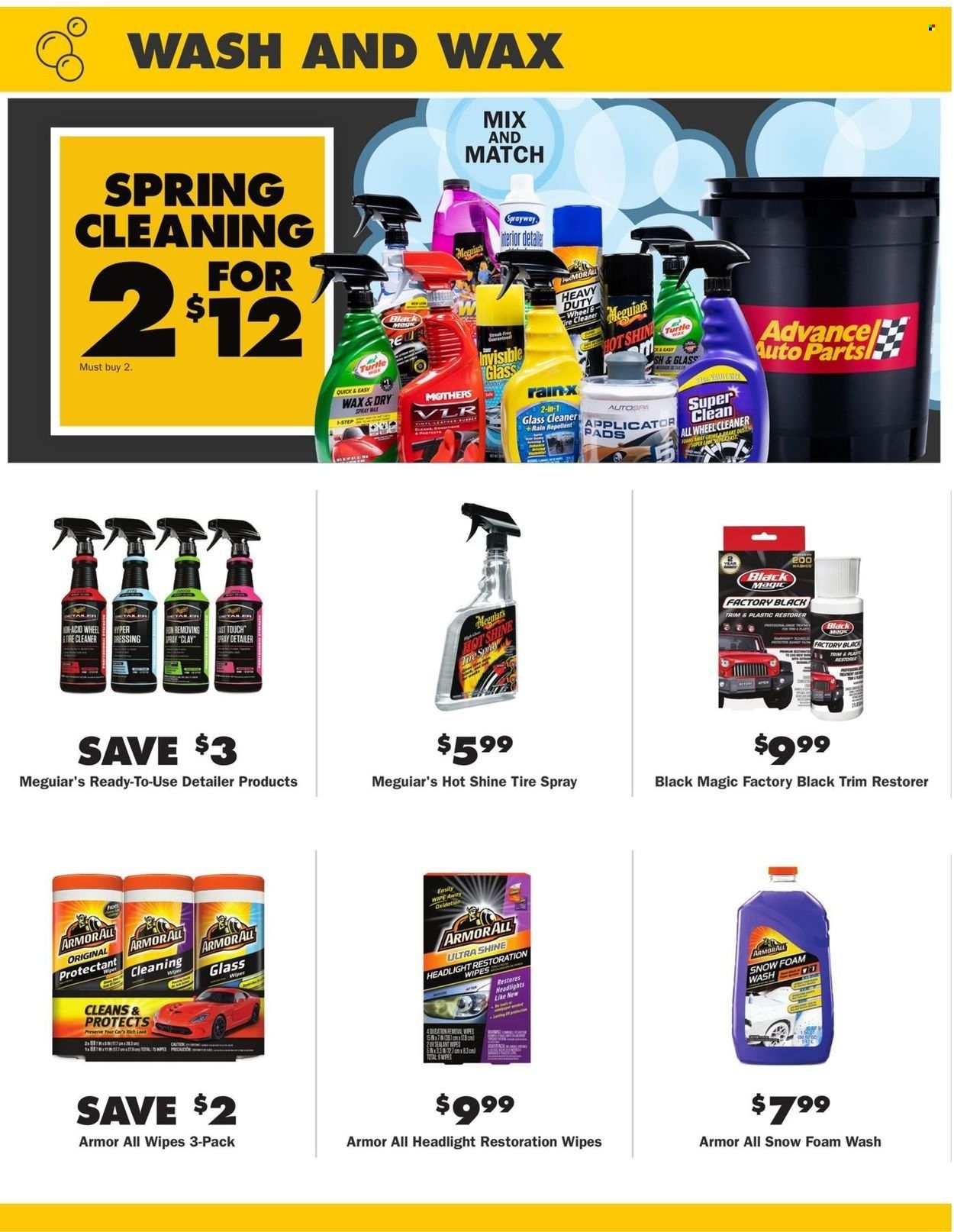 Advance Auto Parts Weekly Ad Flyer March 31 to April 7