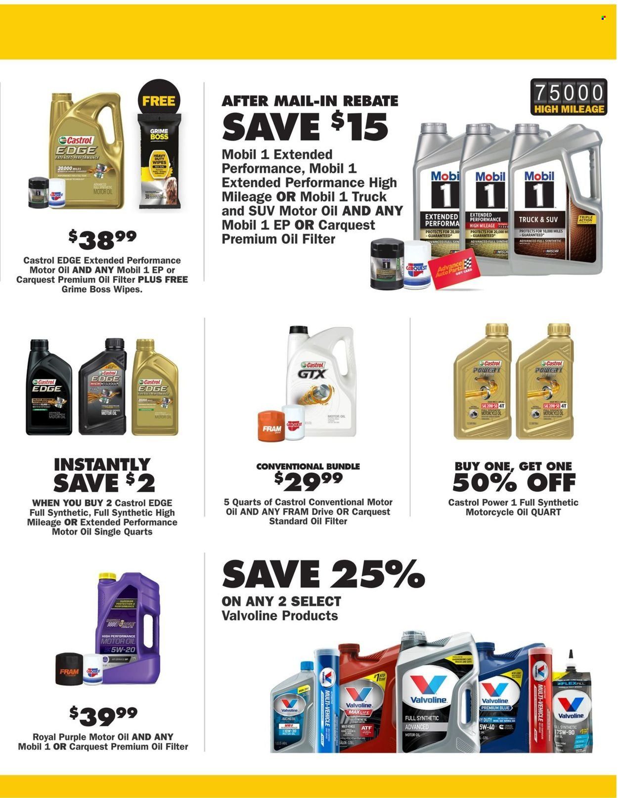 Advance Auto Parts Weekly Ad Flyer March 31 to April 7