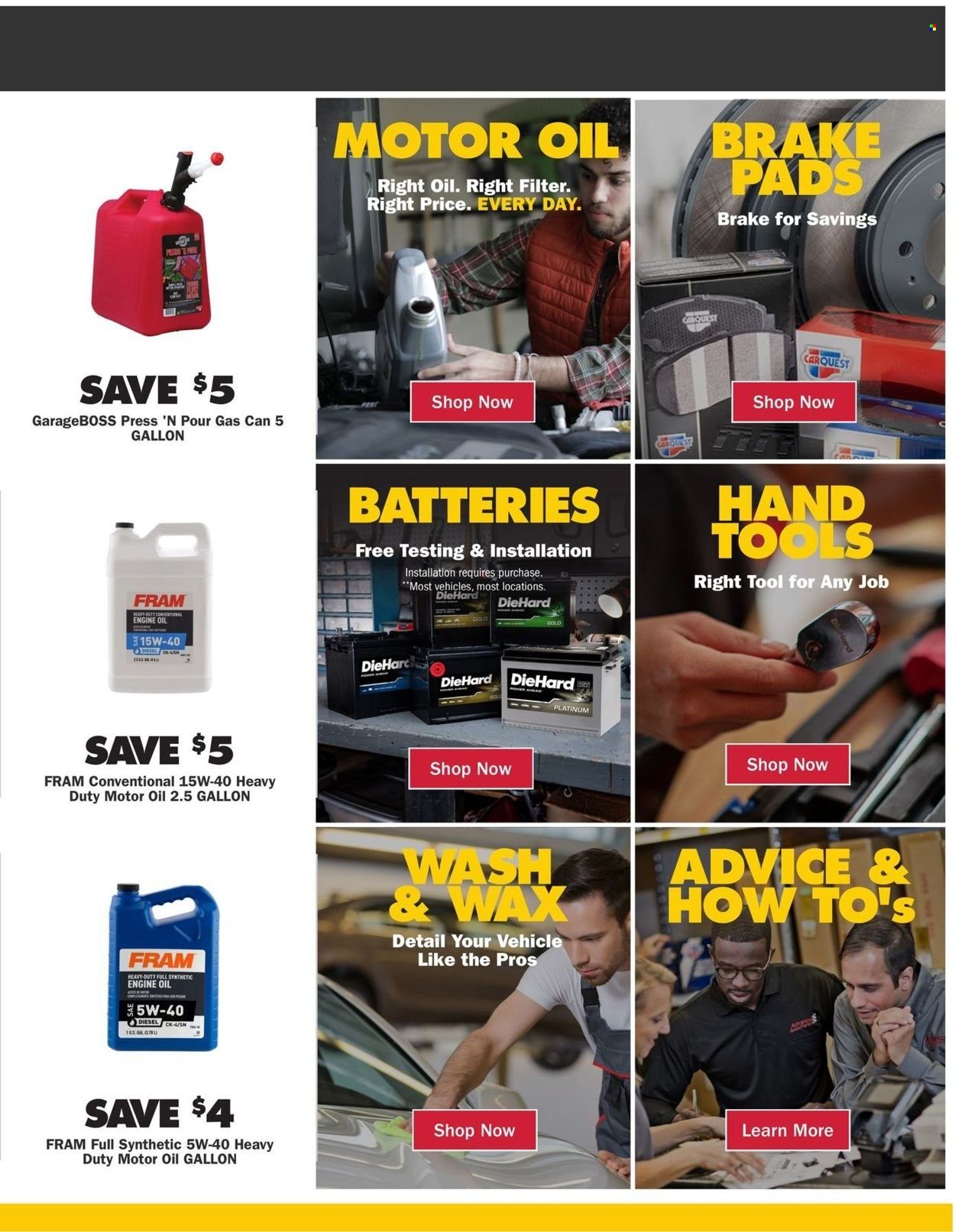 Advance Auto Parts Weekly Ad Flyer March 31 to April 7