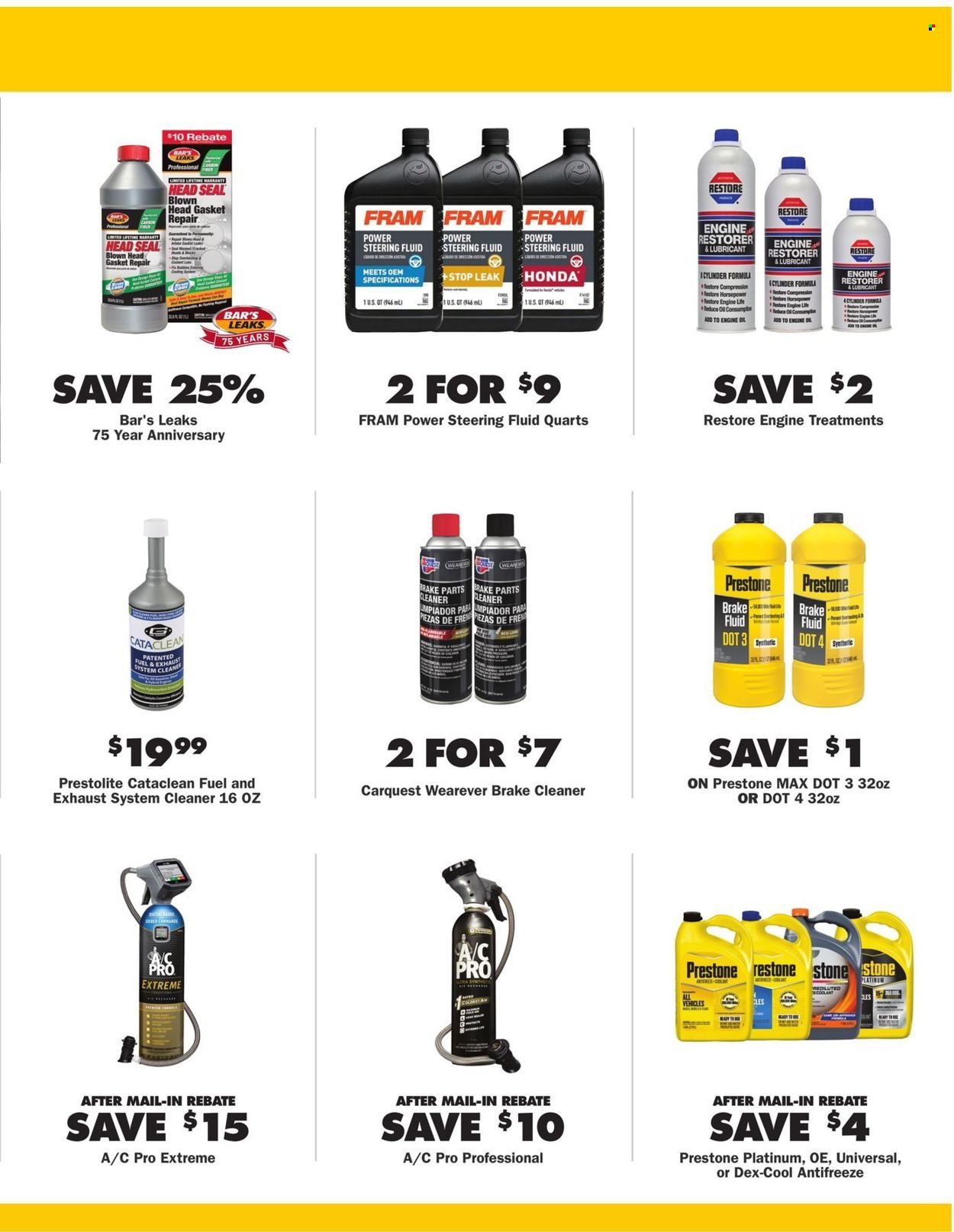 Advance Auto Parts Weekly Ad Flyer March 31 to April 7
