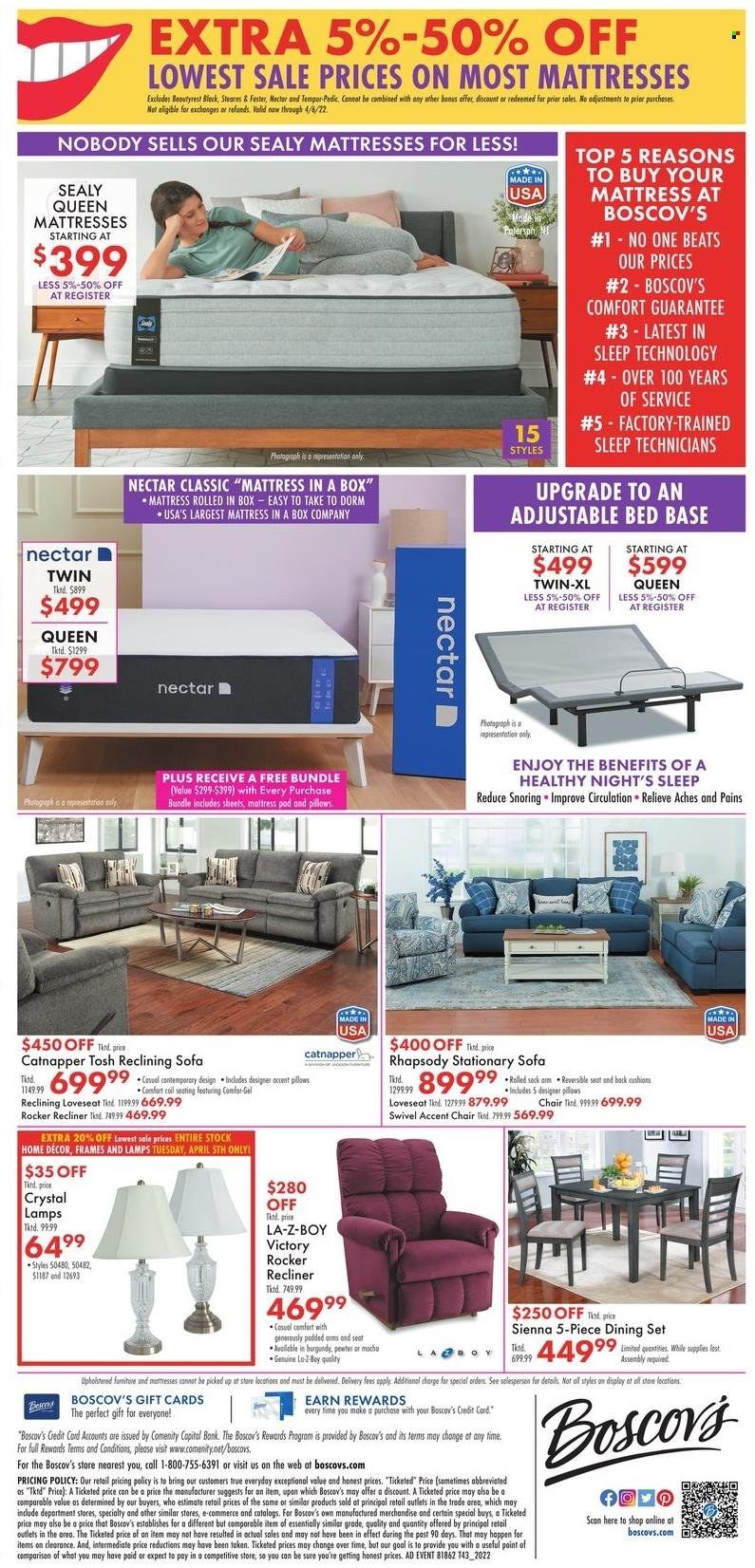 Boscov's (CT, DE, MD, NJ, NY, PA) Weekly Ad Flyer April 1 to April 8