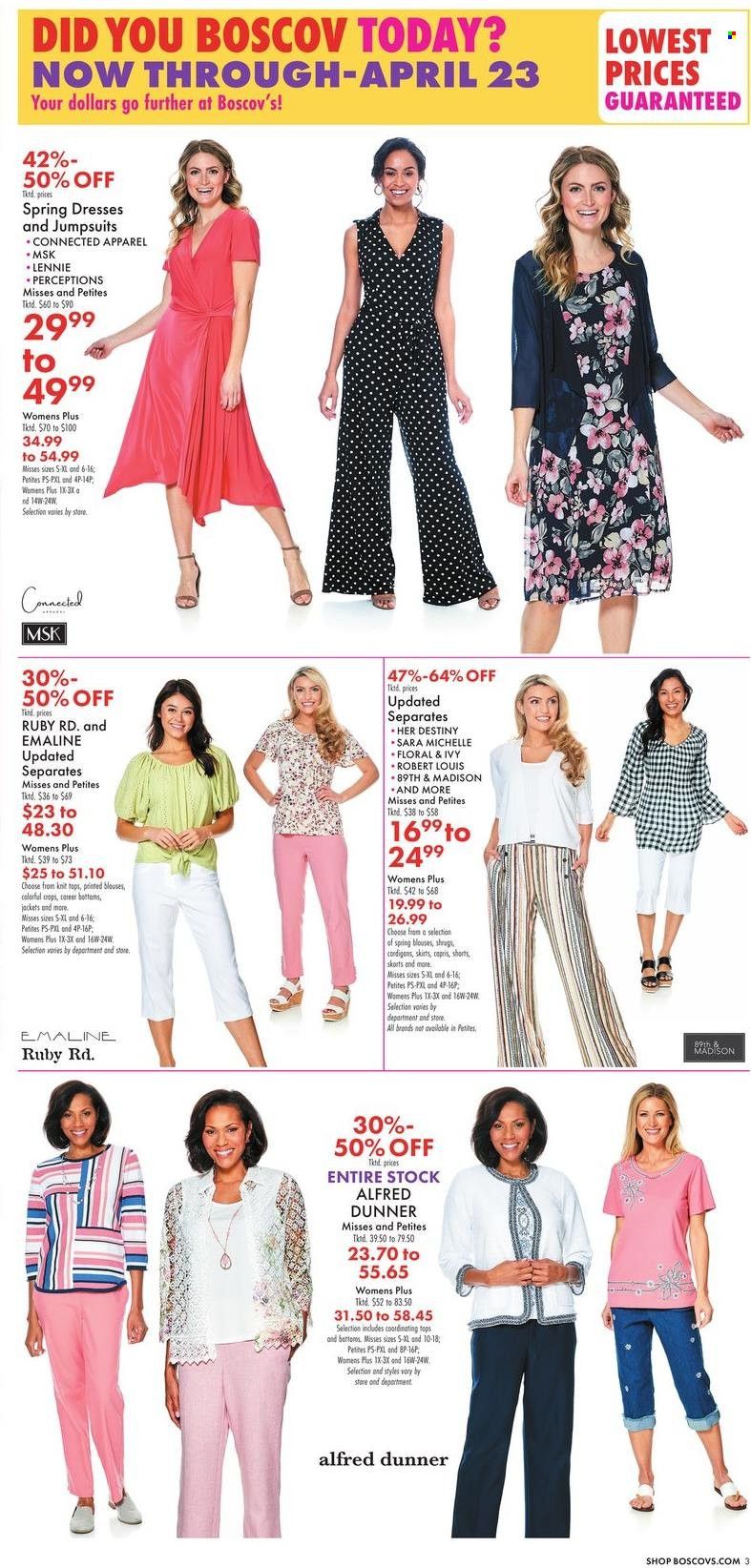 Boscov's (CT, DE, MD, NJ, NY, PA) Weekly Ad Flyer April 1 to April 8
