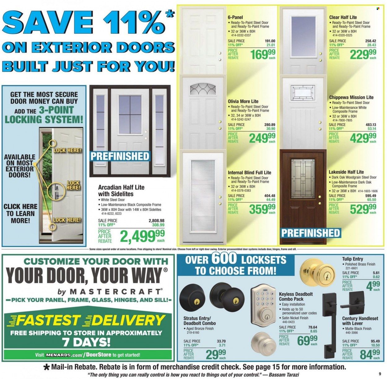 Menards Weekly Ad Flyer April 1 to April 8