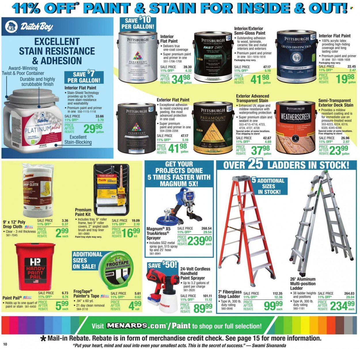 Menards Weekly Ad Flyer April 1 to April 8