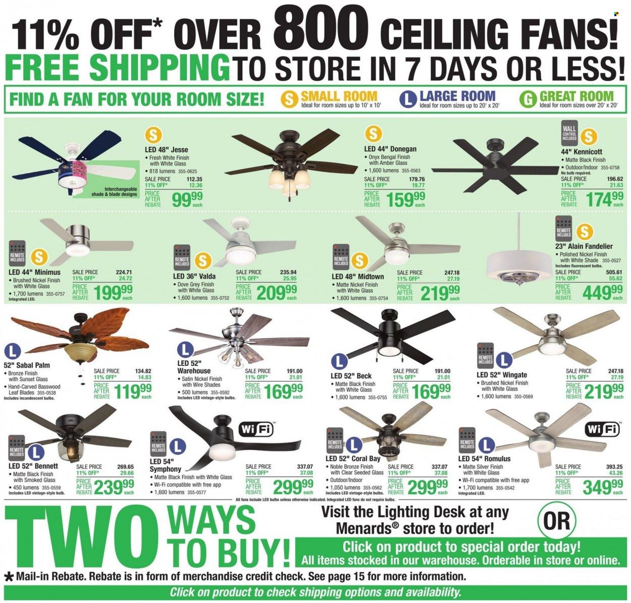 Menards Weekly Ad Flyer April 1 to April 8