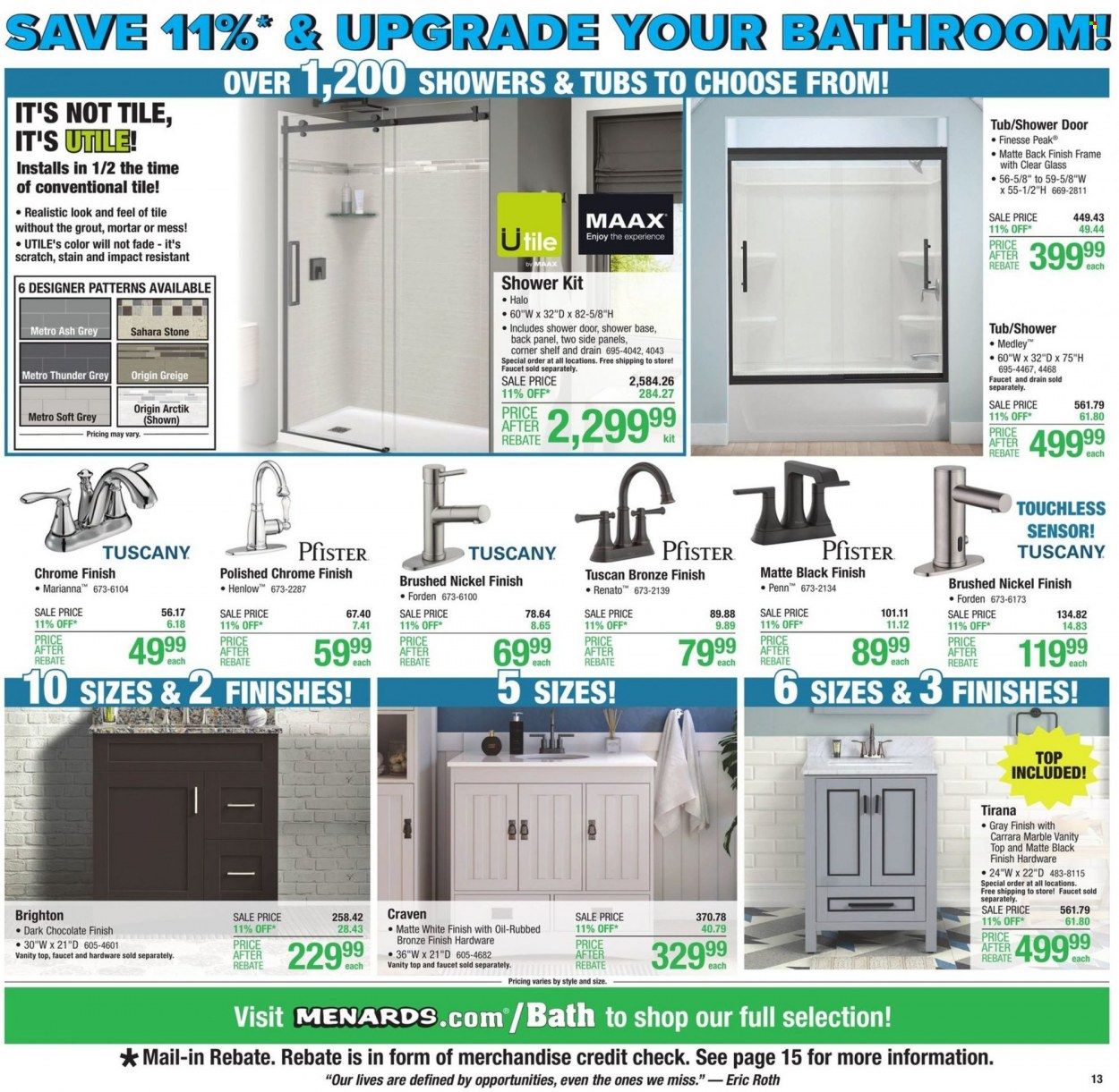 Menards Weekly Ad Flyer April 1 to April 8