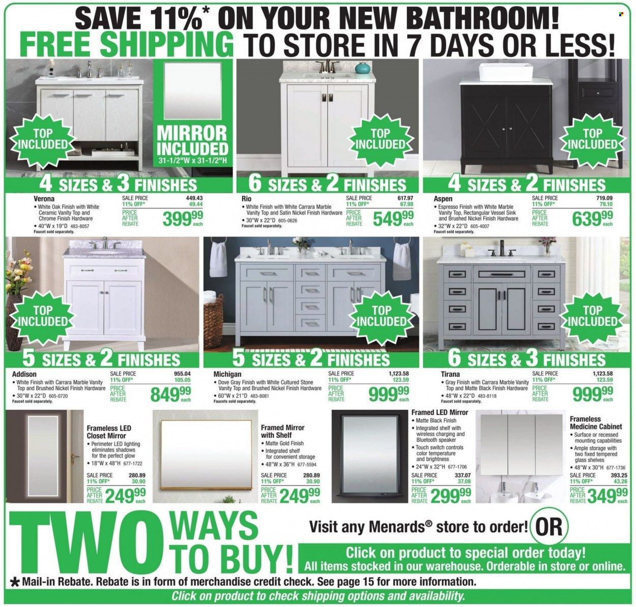 Menards Weekly Ad Flyer April 1 to April 8