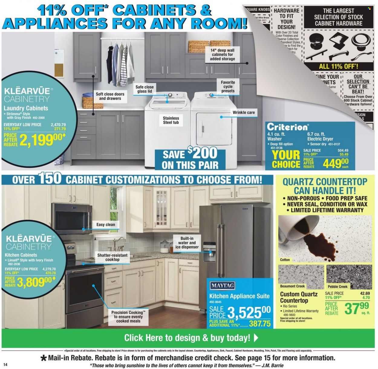 Menards Weekly Ad Flyer April 1 to April 8