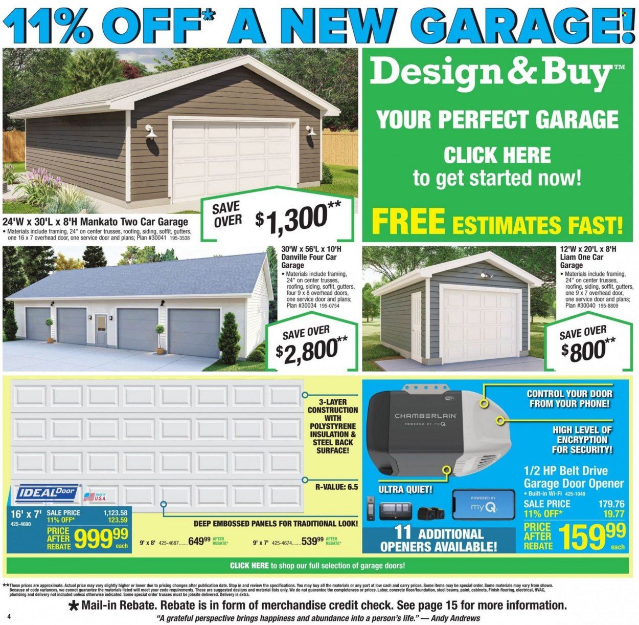 Menards Weekly Ad Flyer April 1 to April 8