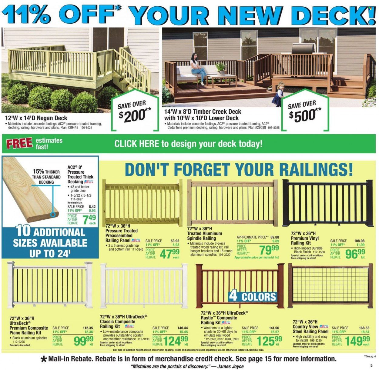 Menards Weekly Ad Flyer April 1 to April 8