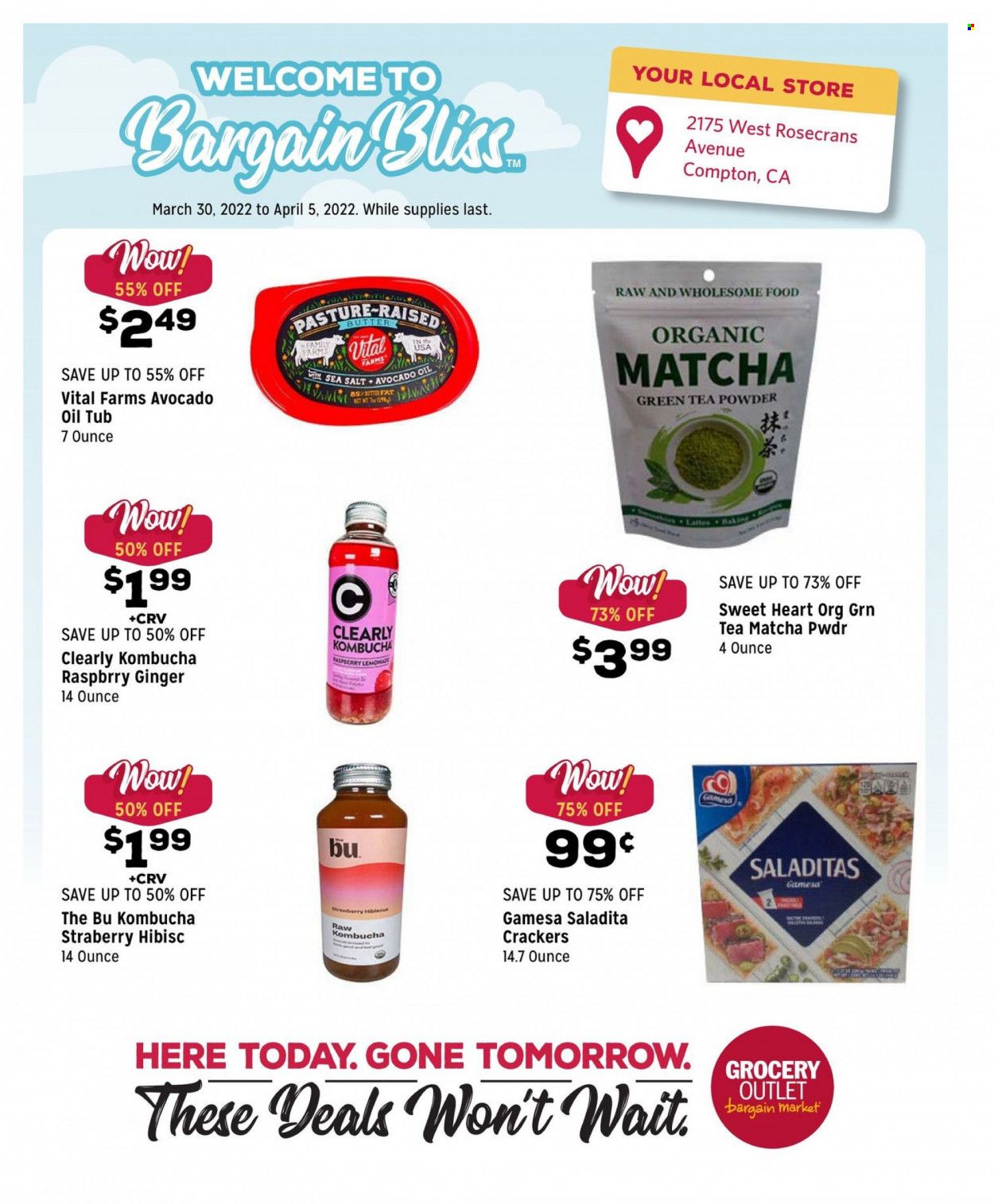 Grocery Outlet (CA, ID, OR, PA, WA) Weekly Ad Flyer April 1 to April 8