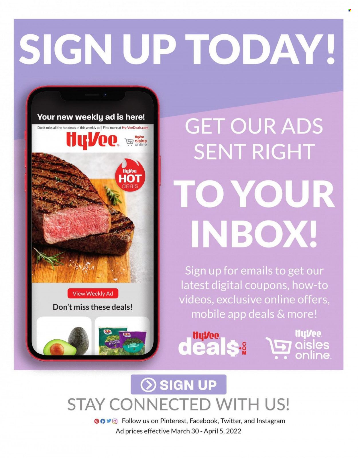 Hy-Vee (IA, IL, KS, MO) Weekly Ad Flyer April 1 to April 8