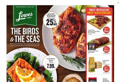 Lowes Foods (NC, SC) Weekly Ad Flyer April 1 to April 8