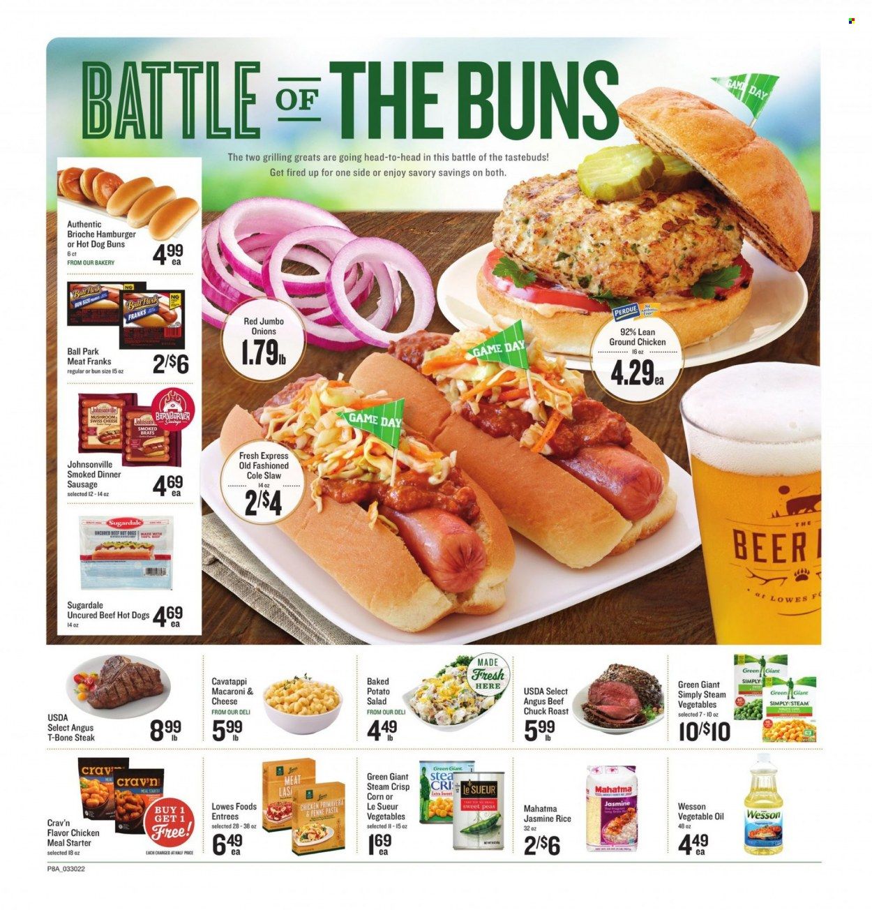 Lowes Foods (NC, SC) Weekly Ad Flyer April 1 to April 8