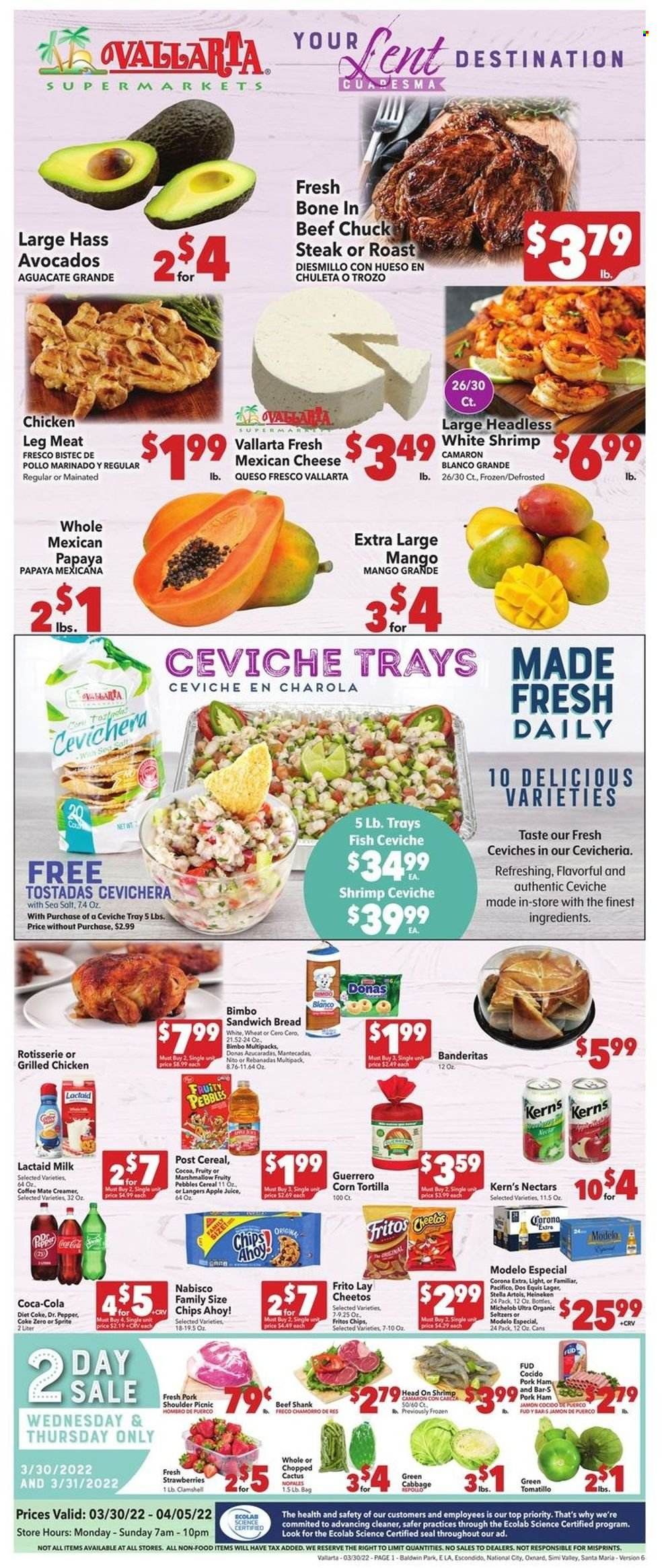 Vallarta (CA) Weekly Ad Flyer April 1 to April 8