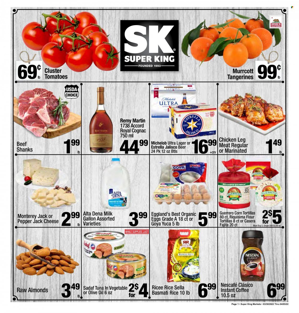 Super King Markets (CA) Weekly Ad Flyer April 1 to April 8